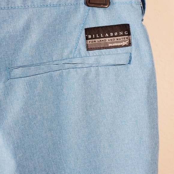 Billabong men's blue active athletic surfing skate board shorts men's size‎ 32 - Picture 3 of 6